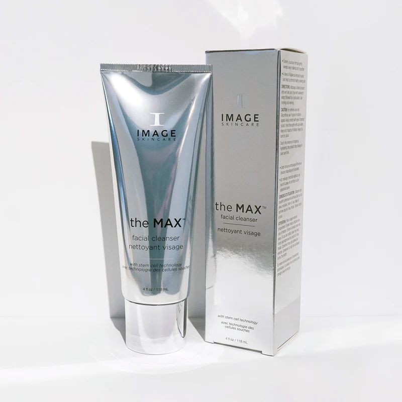 the MAX facial cleanser